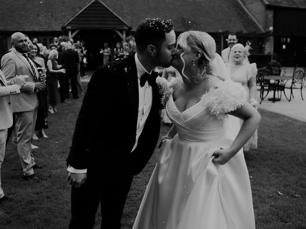 Black and White Wedding Photography