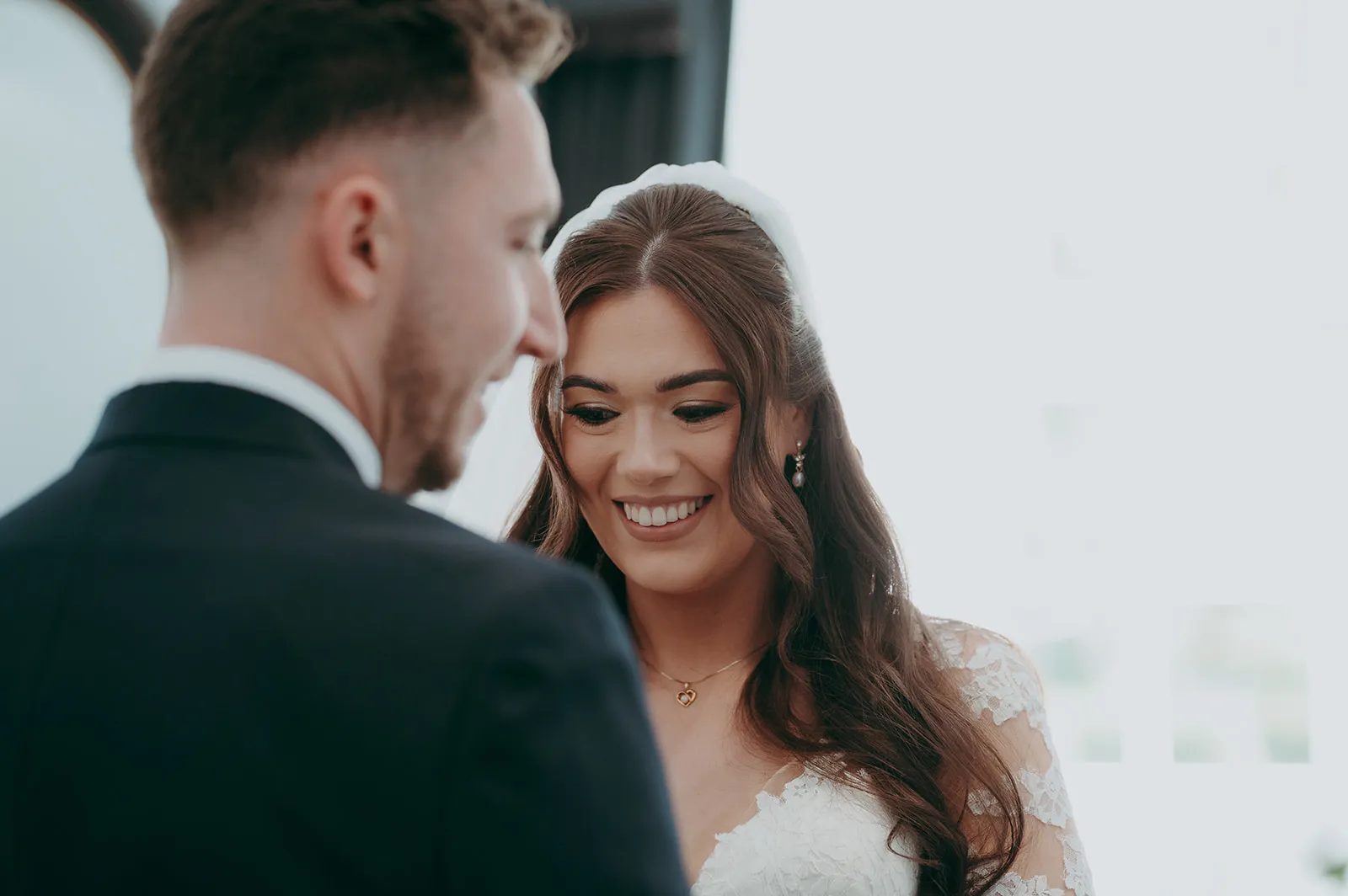 Swynford Manor vow exchange close-up