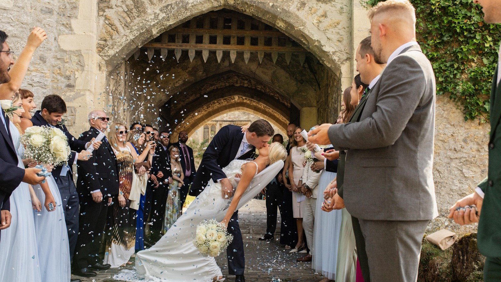 Allington Castle wedding photography and film
